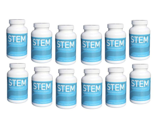 Double Case of STEM - Twelve (120-capsule) Bottles
